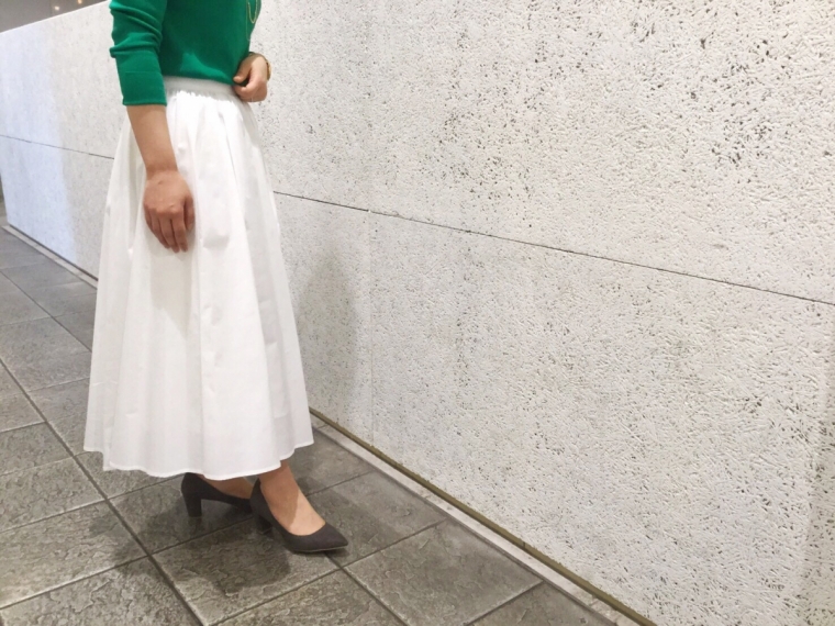 春の鉄板☆ギャザースカート