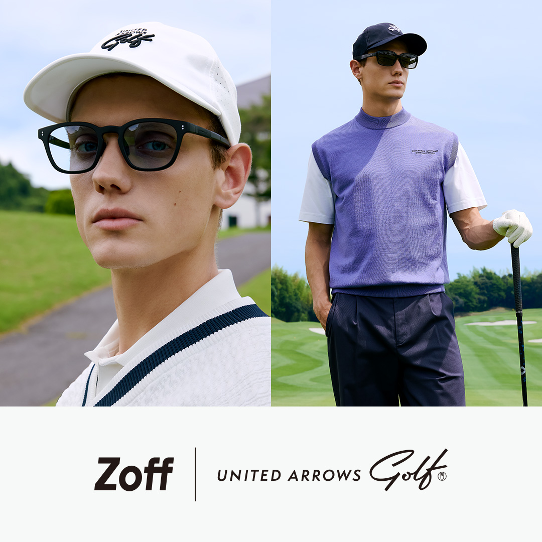 非常適合高爾夫場景！ “Zoff” x “UNITED ARROWS GOLF” 合作太陽眼鏡第二彈現已上市。