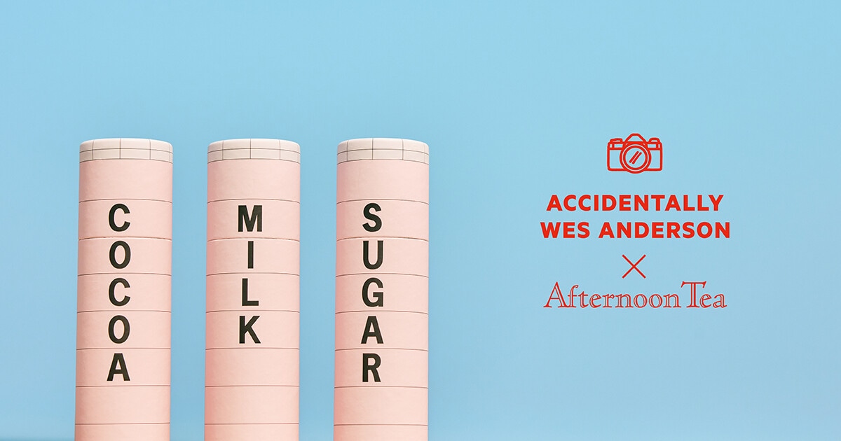 人気Instagramコミュニティ「Accidentally Wes Anderson」と初コラボレーション！