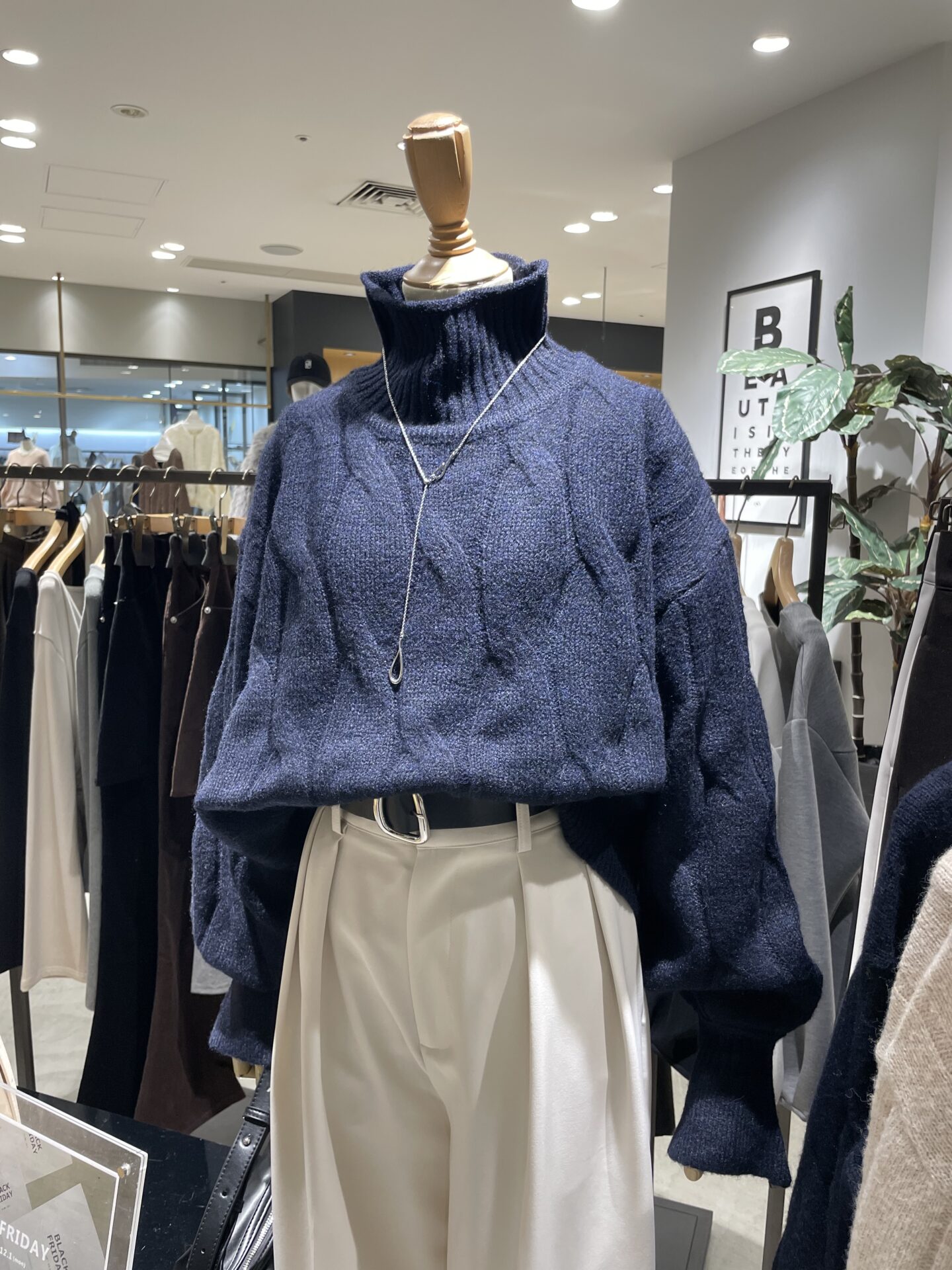 大人気♡ケーブルキャンディニット