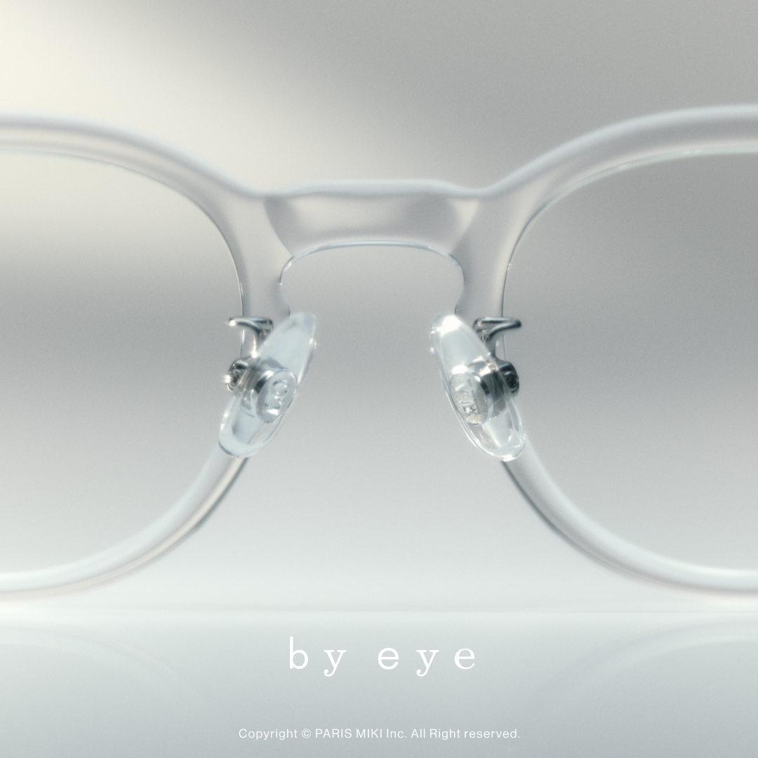 パリミキの新メガネブランド「by eye(バイ アイ)」