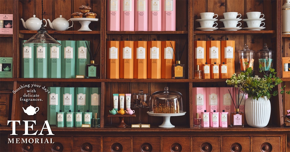 フレグランスシリーズ 「TEA MEMORIAL」がリニューアル。