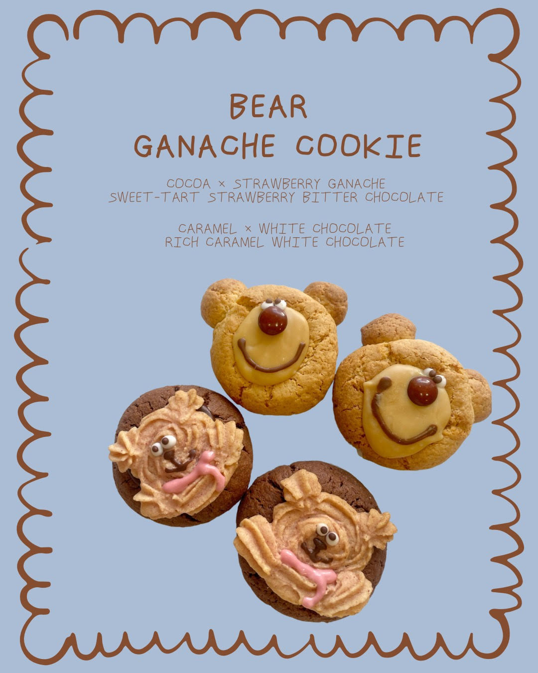 Introducing the new Bear Ganache Cookies!