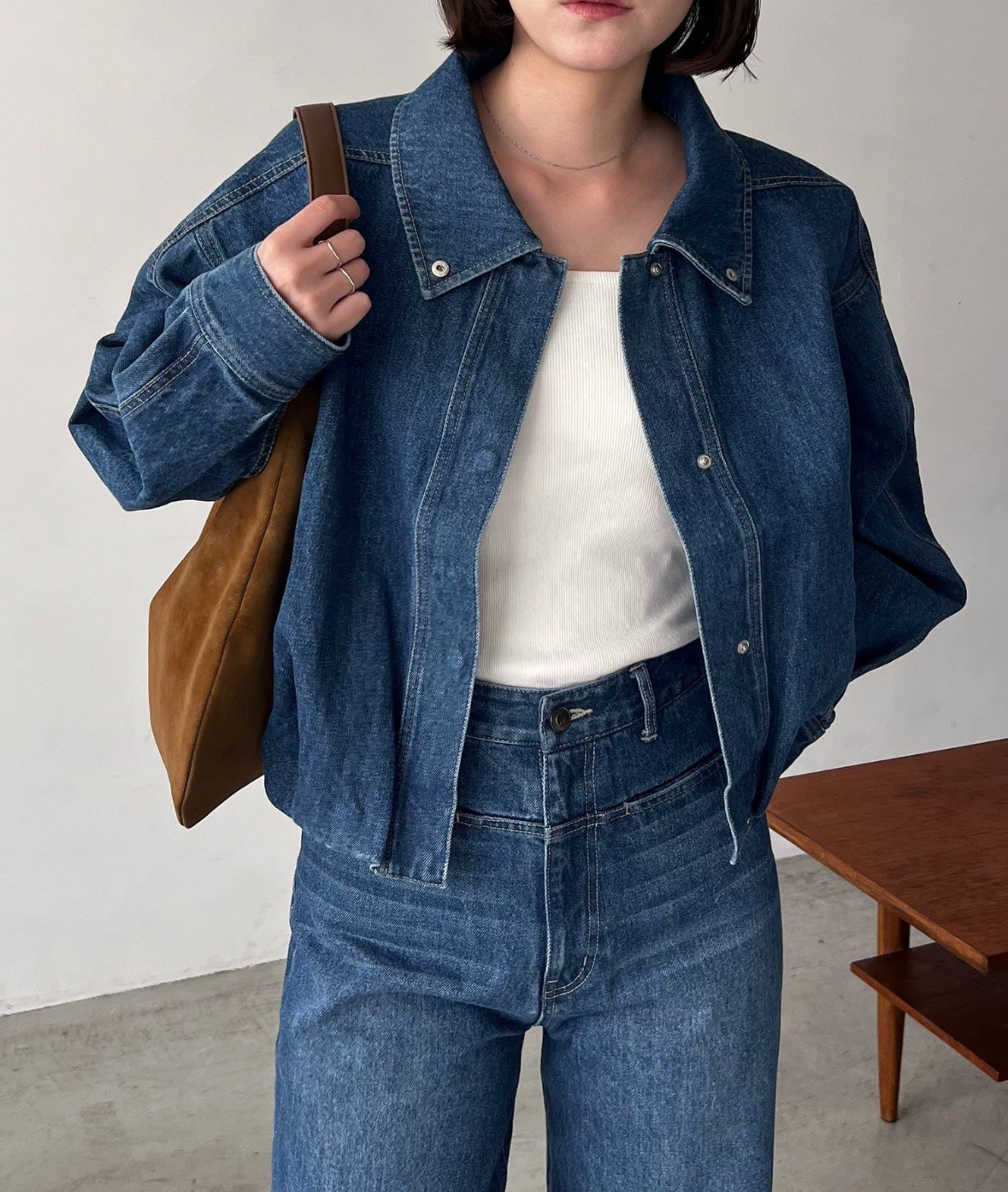 デニムブルゾン入荷中！