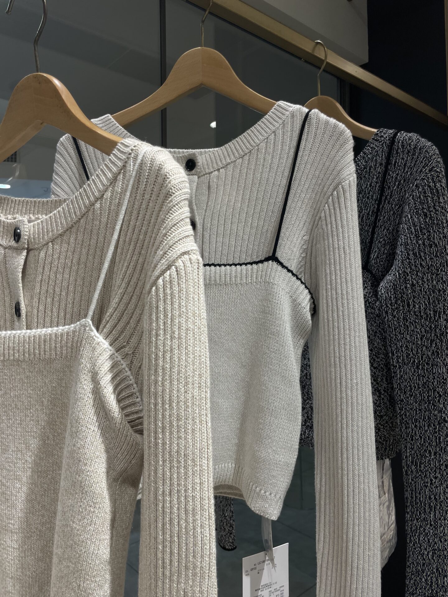 春新作のレイヤードアイテム♡