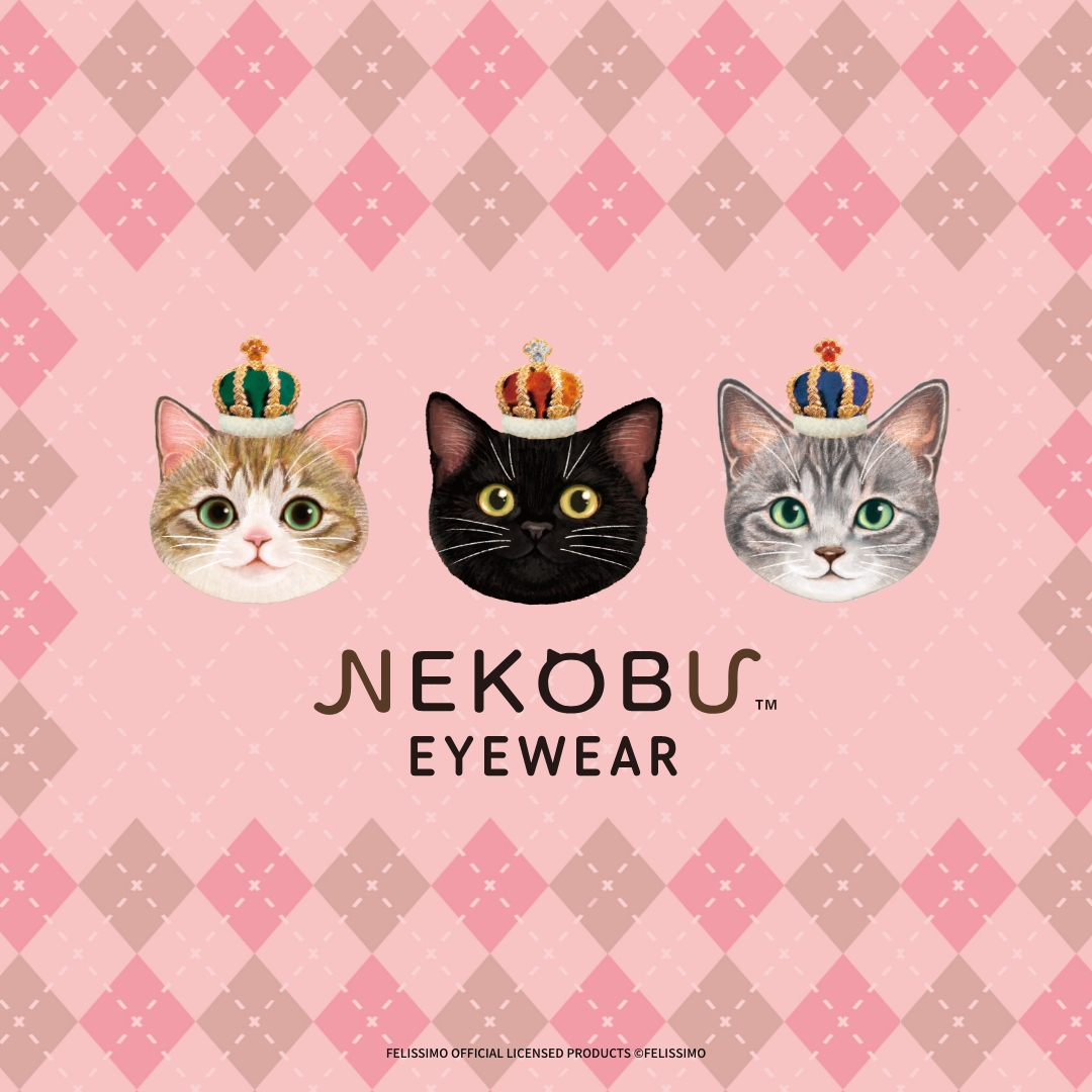 フェリシモ「猫部」×パリミキより猫たちをイメージしたメガネフレーム第3弾が登場！