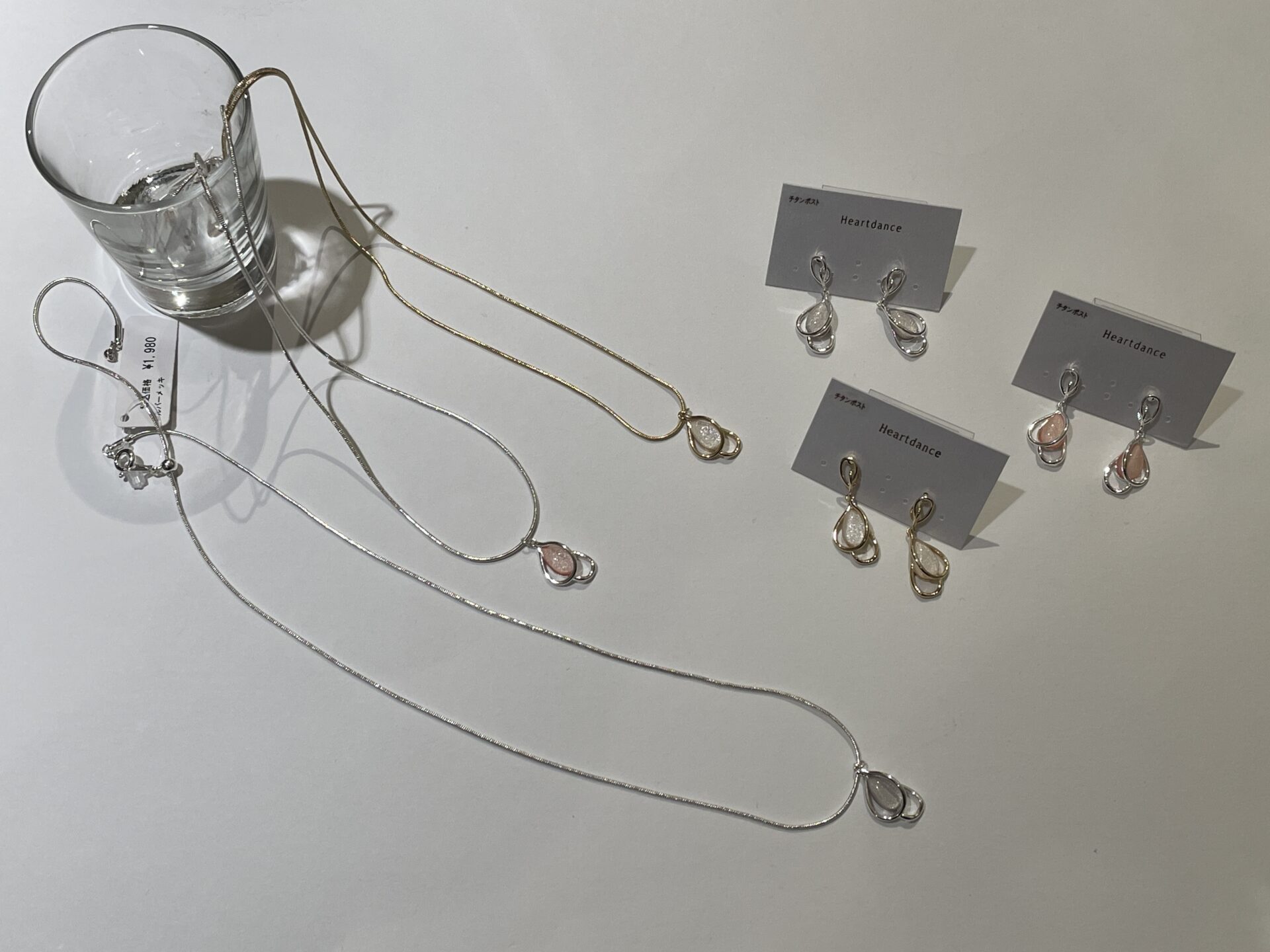 新作☆ピアス&ネックレス