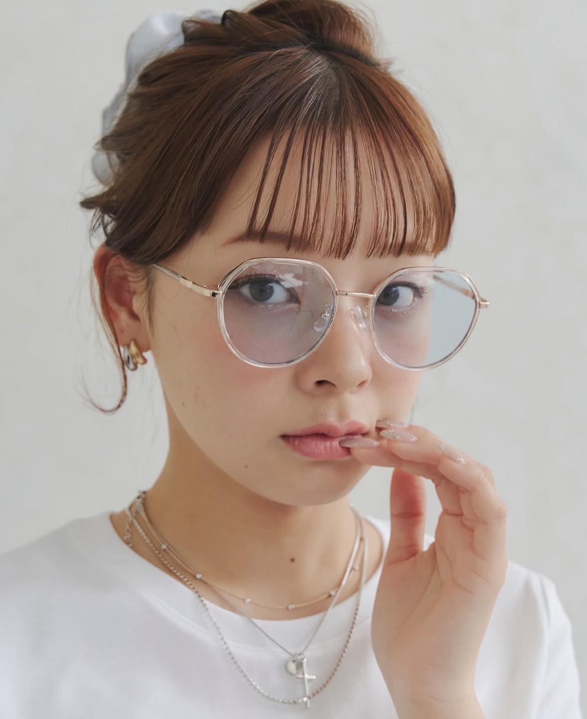 【アクセ感覚で楽しめるメガネ】